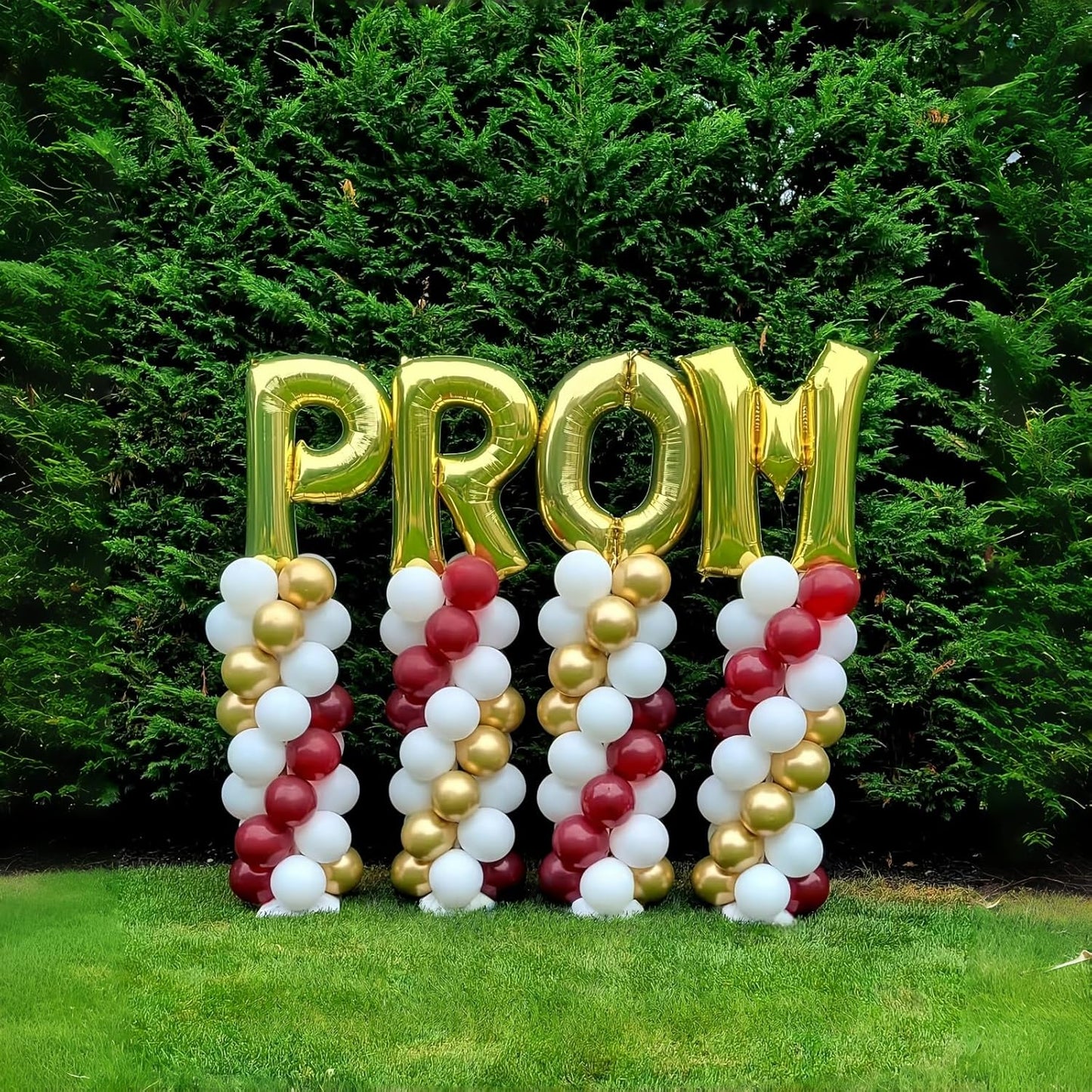 40 Inch Gold Alphabet Balloons, Large Mylar Self-Inflating Custom Letter Q Decor for Men Women Birthday Party Decorations Supplies