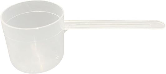 63 mL (63 CC | 2.13 Oz.) Long Handle Scoop for Measuring Coffee, Pet Food, Grains, Protein, Spices and Other Dry Goods (Pack of 5)