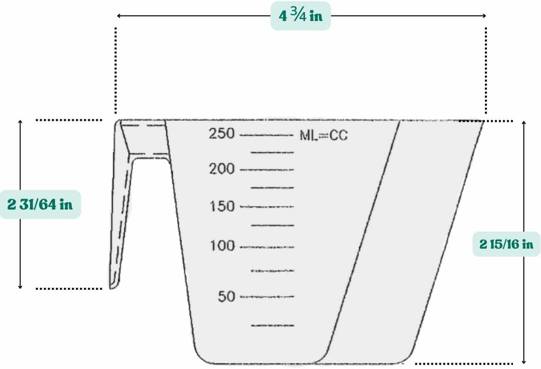 1 Cup (8 Oz. | 250 mL) Scoop for Measuring Coffee, Pet Food, Grains, Protein, Spices and Other Dry Goods (Pack of 10)