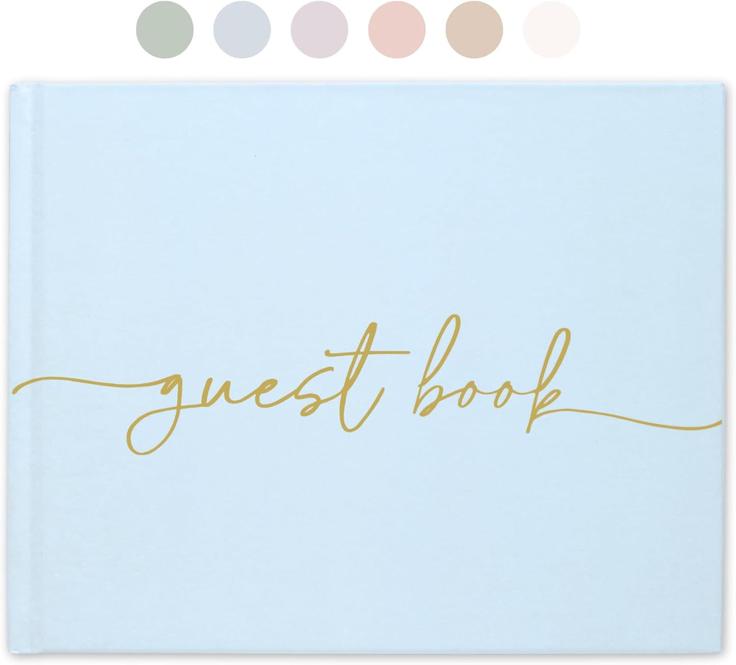 Lamare Wedding Guest Book – Polaroid Guest Book for Wedding Reception, Baby Shower, Birthday, Bridal Shower and Special Event Guestbook – A Stylish Sign in Book for Party - Blank Page
