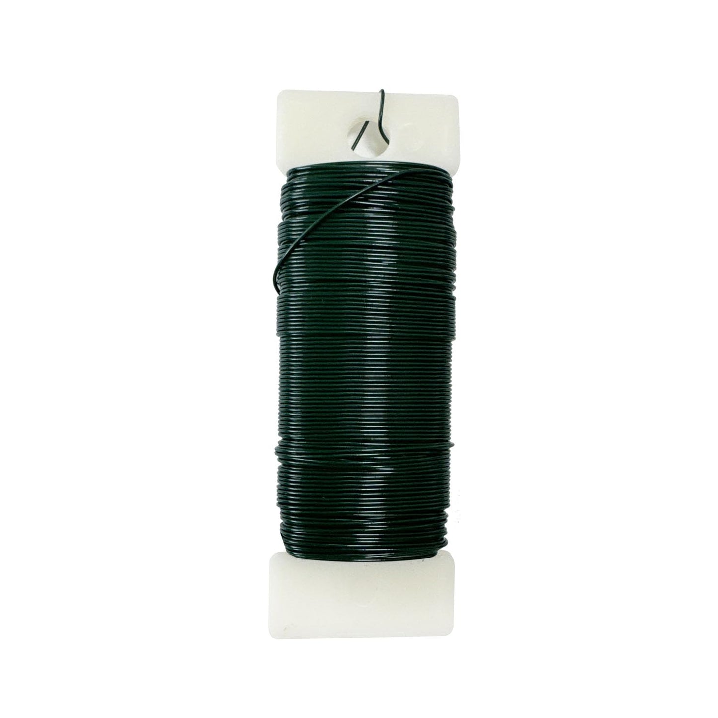 Green Floral Wire 1 Pack 38 Yards 22 Gauge Flexible Paddle Craft Wire for Wreath Making, Christmas Tree, Floral Arrangements and DIY Crafts
