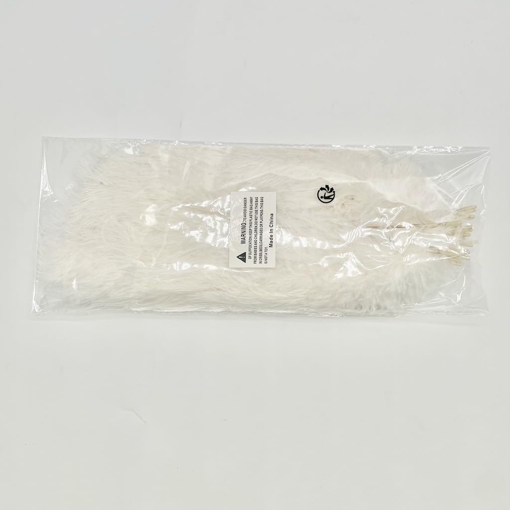 Sowder 10-12inch(25-30cm) Ostrich Feathers Plume for Wedding Centerpieces Home Decoration Pack of 10pcs(Champagne)