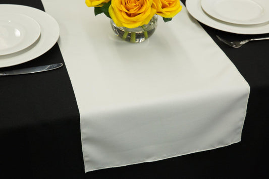 Wedding Table Runners 14 x 72 inch (White)