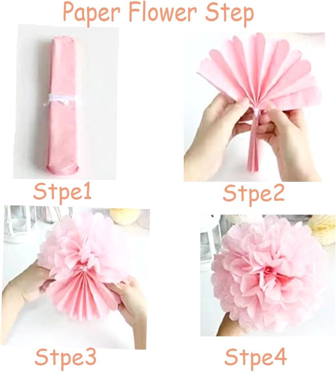 12pcs 10in 12in White Purple Paper Pom Poms Tissue Paper Flower Hanging Paper Flower Balls Wedding Party Flower Decorations DIY Art Craft Blooms for Birthday Baby shower nursery decor