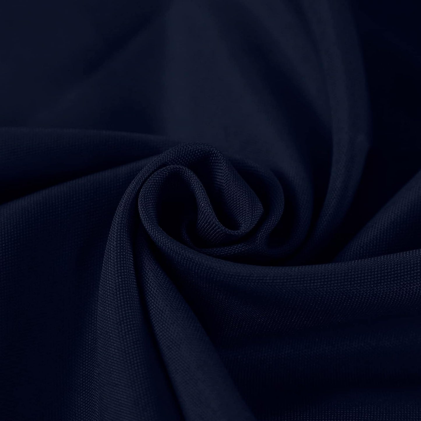 Fokitut 2 Pack Waterproof Round Tablecloth, 90 Inch, Stain Resistant and Wrinkle Polyester Table Cloth, Fabric Table Cover for Kitchen Dining, Wedding, Party, Holiday Dinner-Navy