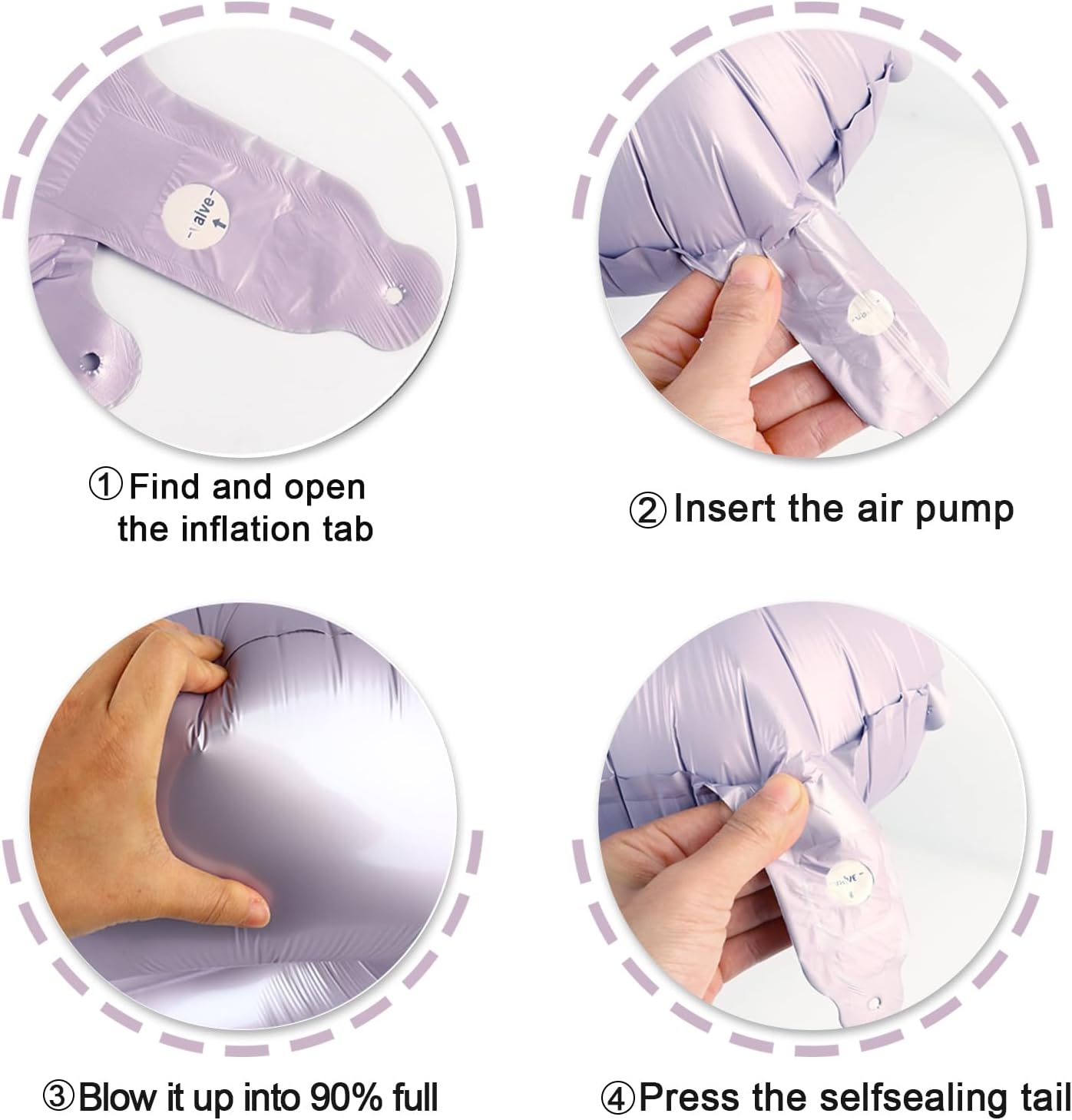 Lilac Foil Number 8 Balloon 40 Inch, Helium Mylar Eight Number 8 18 28 38 48 58 80 88 Birthday Balloons, 8th Lavender Women Men Wedding Anniversary, Graduations Party Supplies