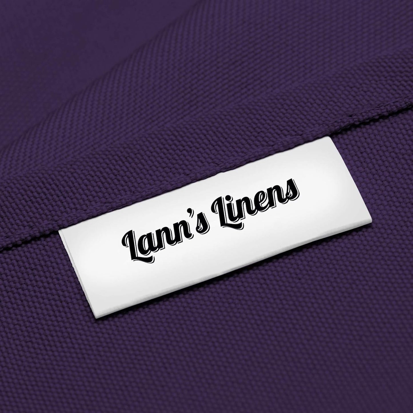 Lann's Linens - 10 Premium 70" Round Tablecloths for Wedding/Banquet/Restaurant - Polyester Fabric Table Cloth - Purple