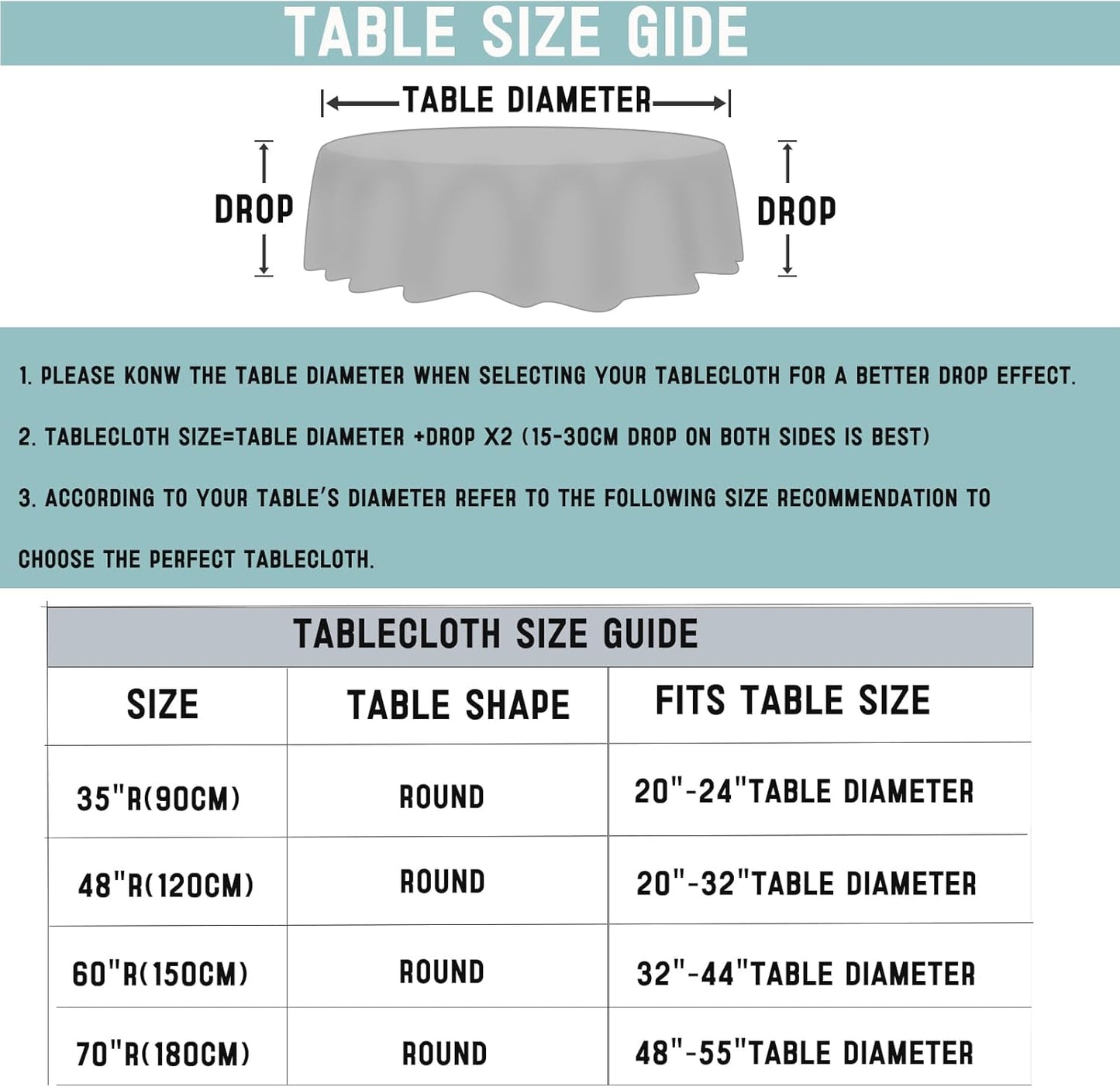 Round Embroidered Lace Tablecloth Vintage Decorative Exquisite Border Table Cover for Party Wedding Home Decorations, Round-35, Beige