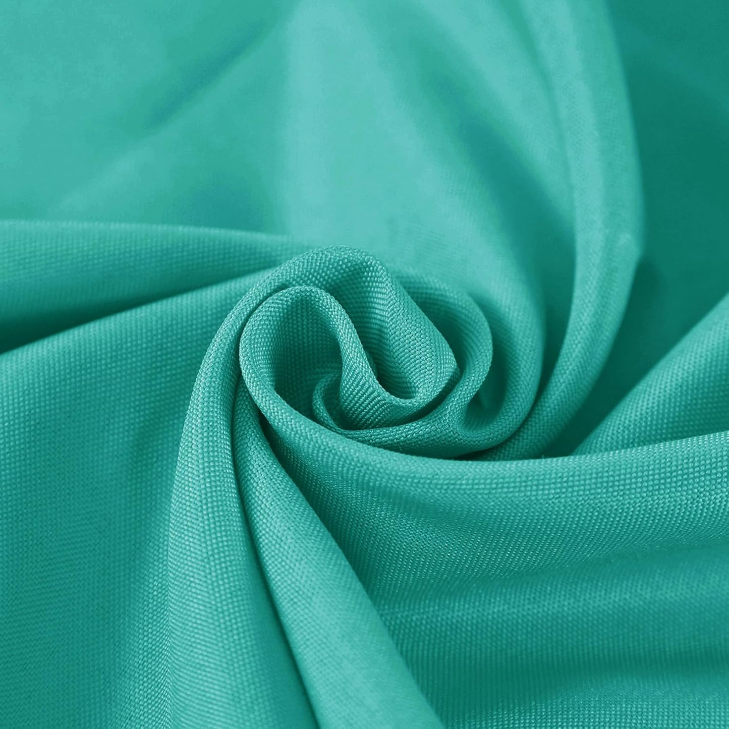 Fokitut 2 Pack Waterproof Rectangle Tablecloth, 60x102 Inch, Stain Resistant and Wrinkle Polyester Table Cloth, Fabric Table Cover for Kitchen Dining, Wedding, Party, Holiday Dinner-Turquoise