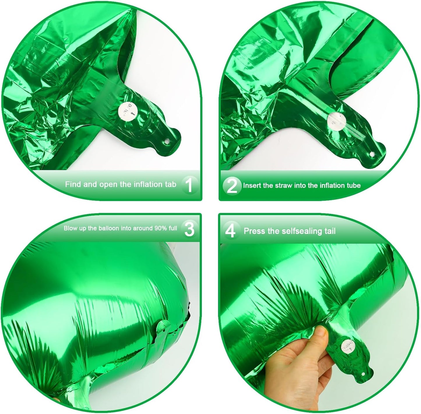Green Foil Number 18 81 Balloon 40 Inch, Helium Mylar Eight Number 18 81 Birthday Balloons, 18th 81 Green Women Men Wedding Anniversary, Graduations Party Supplies