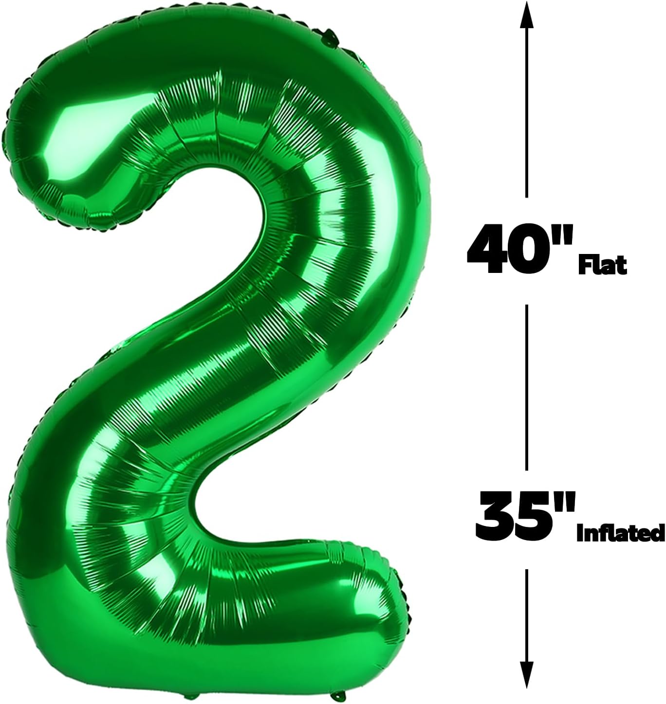 40 Inch Green 23 32 Large Number Balloon, 23 32 Green Birthday Party Decorations, Number 23 32 Foil Balloons for Anniversary Party Graduations Celebration Supplies