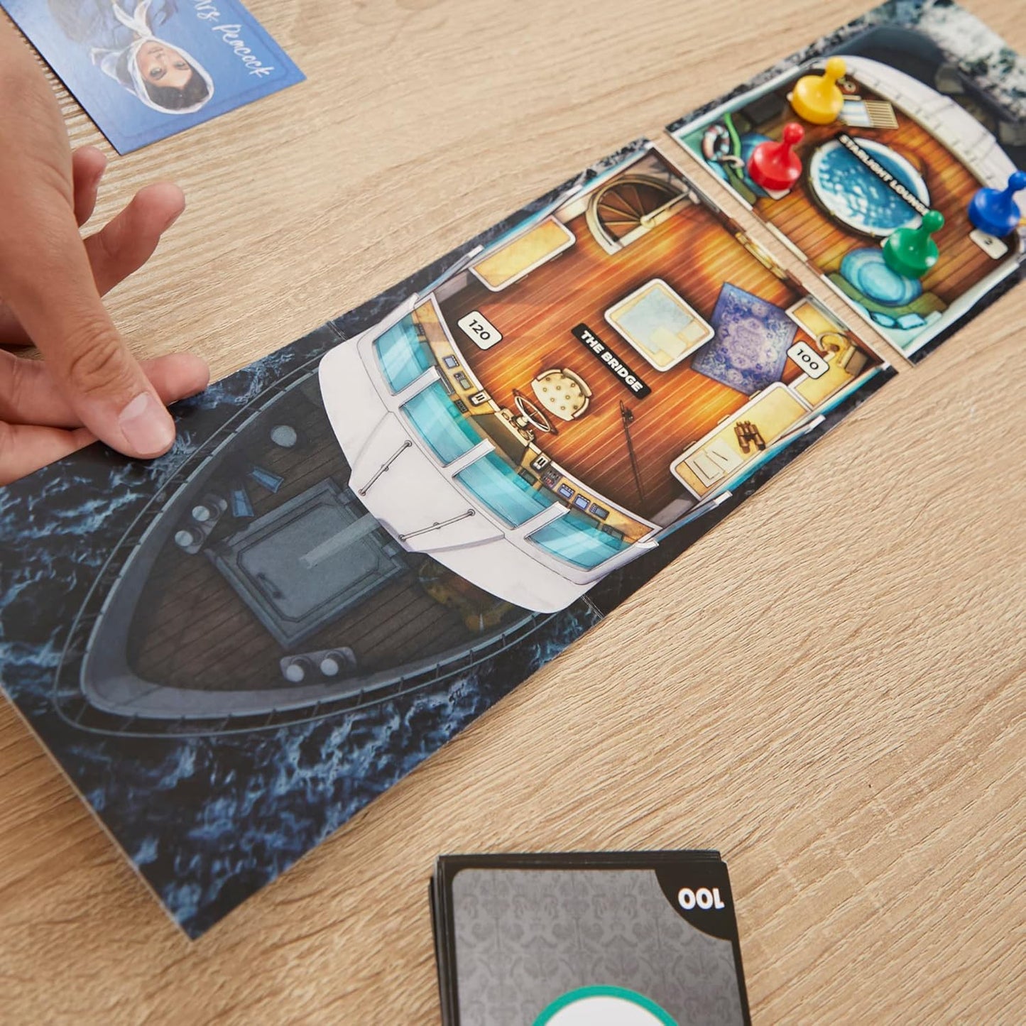 Hasbro Gaming Clue Board Game Sabotage on The High Seas, Escape Room Game, Murder Mystery Games, 1-6 Players, 10+ (Amazon Exclusive)