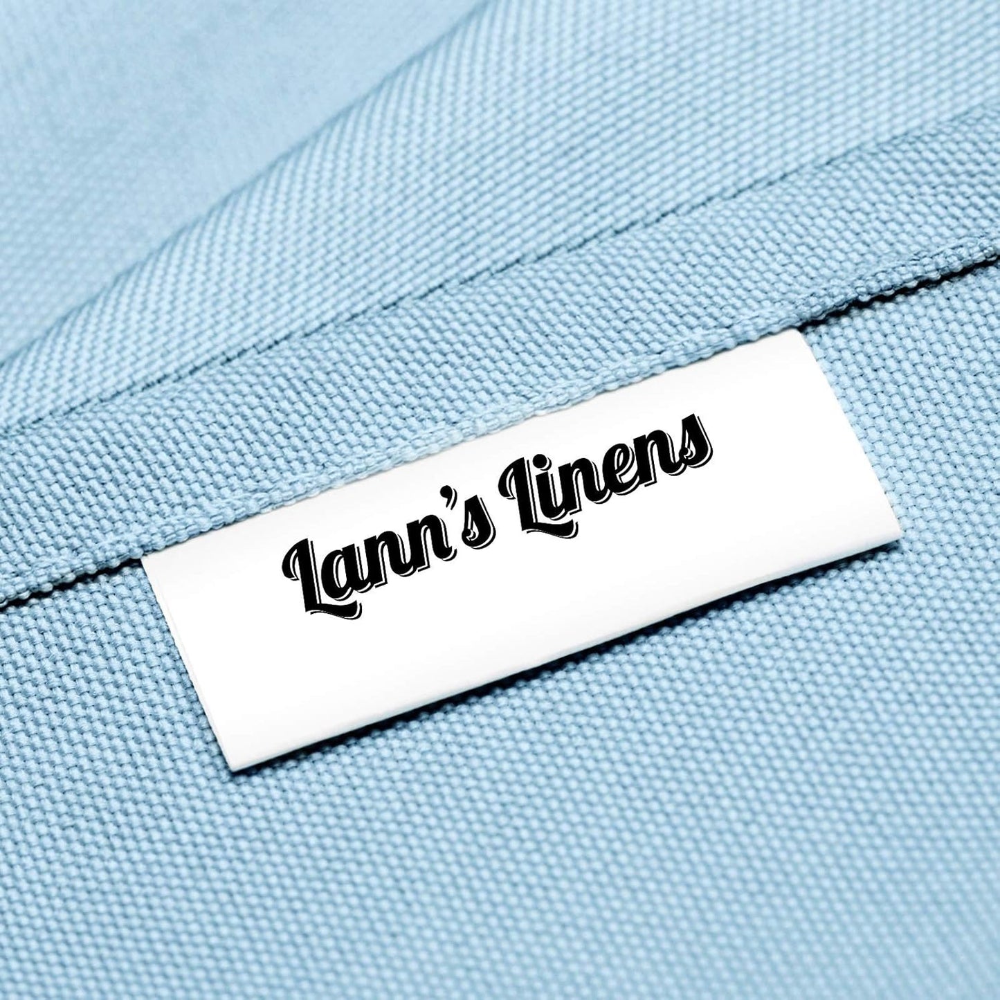 Lann's Linens - 10 Premium 70" Round Tablecloths for Wedding/Banquet/Restaurant - Polyester Fabric Table Cloths - Baby Blue