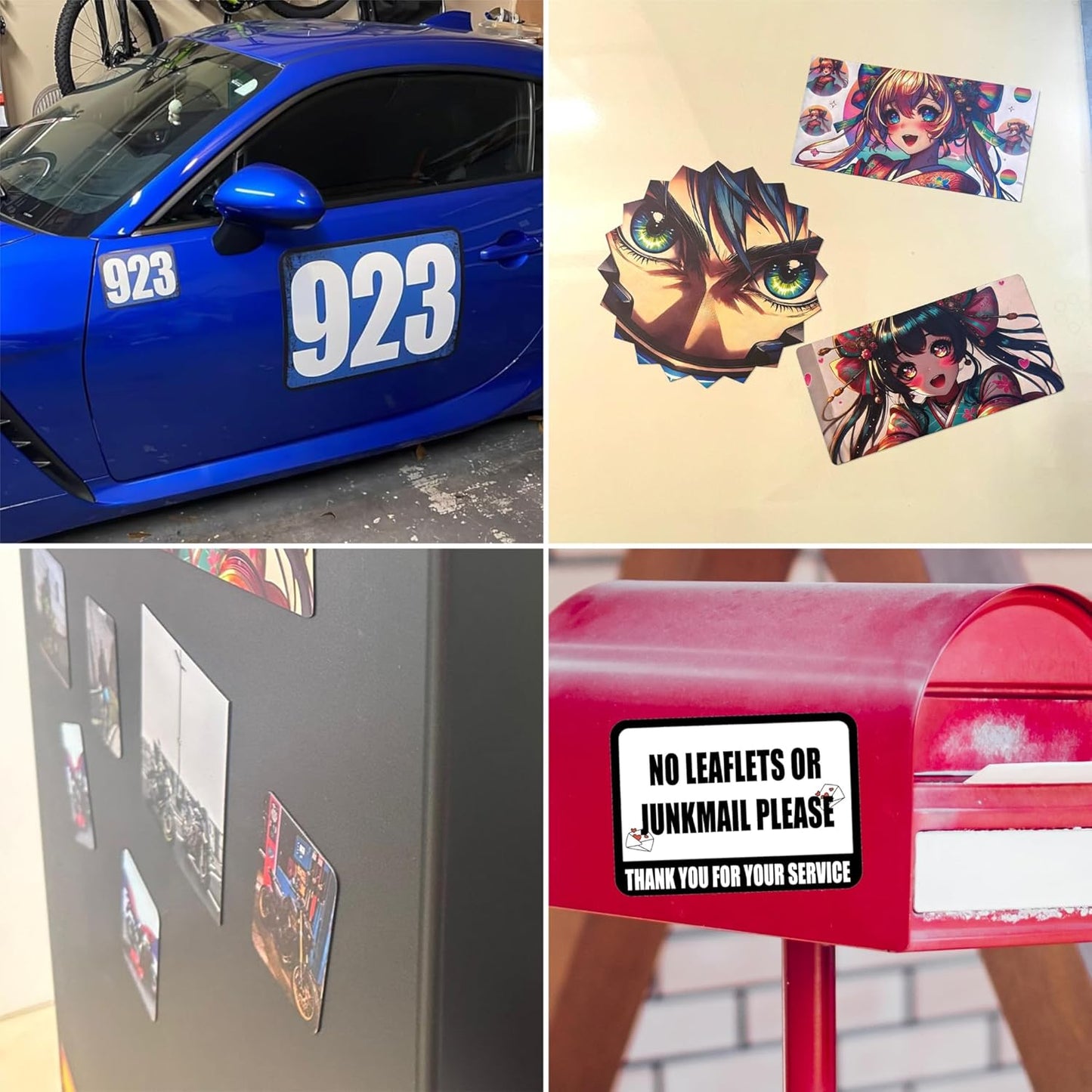 KETABAO – 6" Customize Your Heart Photo Magnets - Photo Fridge, Storage Cabinet and Car Decoration Magnets