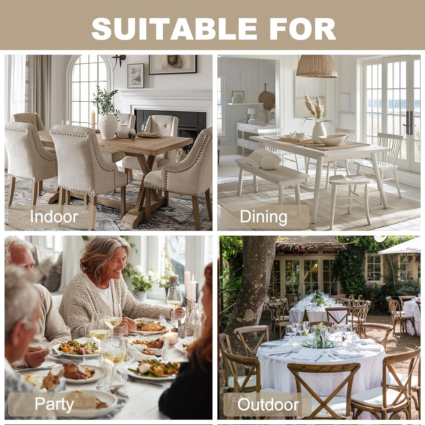 Hiasan Faux Linen Rectangle Tablecloth - Wrinkle and Stain Resistant Washable Decorative Fabric Table Cloth for Kitchen Dining Room Holiday Table Cover for Dinner, Sage Green, 54 x 80 Inch