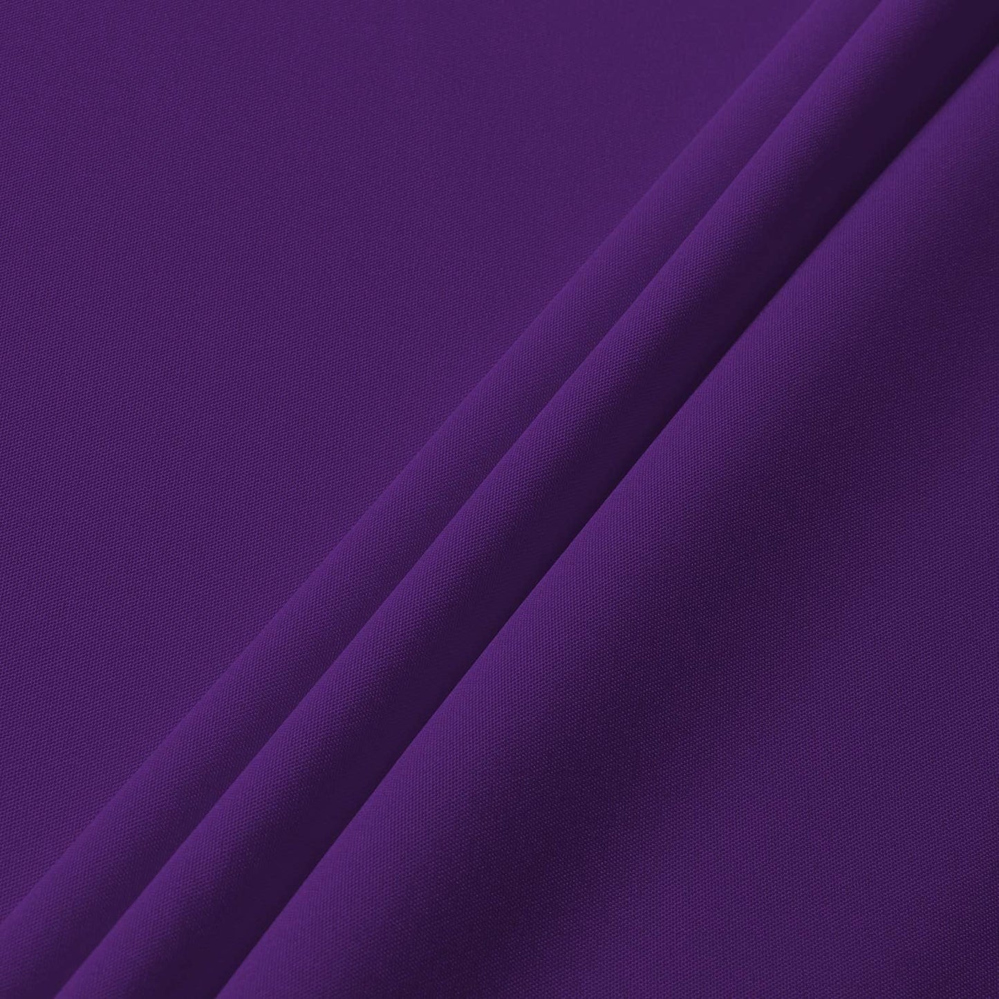sancua Round Tablecloth - 48 Inch - Water Resistant Spill Proof Washable Polyester Table Cloth Decorative Fabric Table Cover for Dining Tables, Buffet Parties and Camping, Purple
