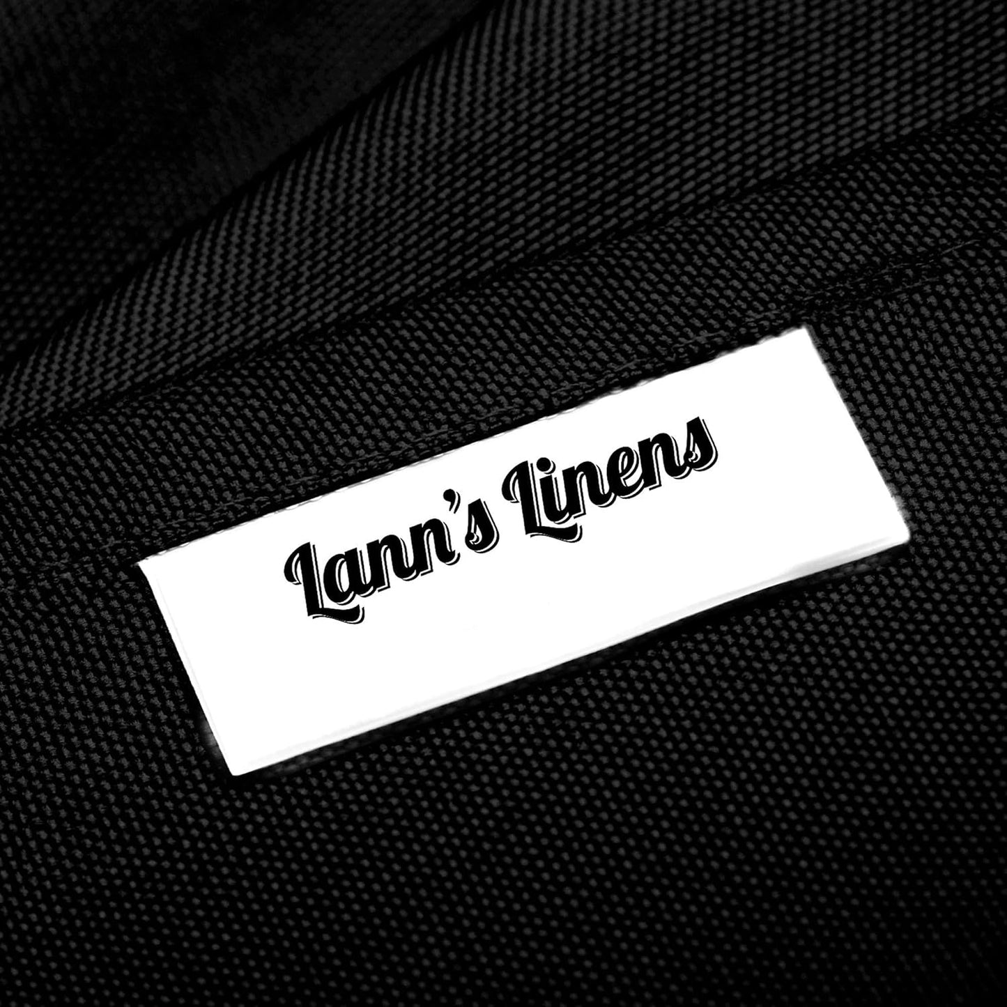 Lann's Linens - 10 Premium 90" Round Tablecloths for Wedding/Banquet/Restaurant - Polyester Fabric Table Cloths - Black