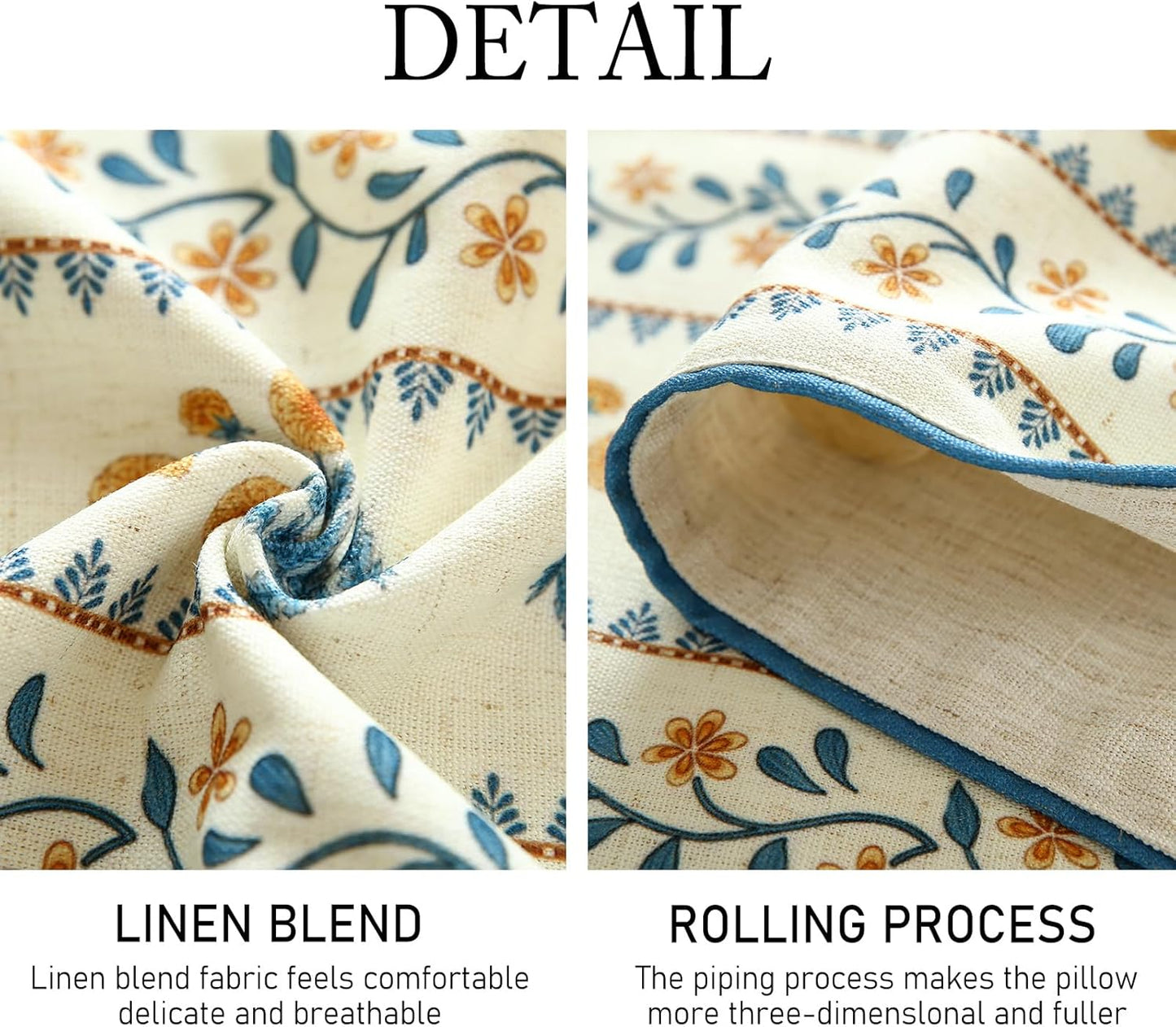 ISAENNE Designer Pale Yellow Elegant Linen Extra Long Table Runner 118 Inches,French Floral Pattern Elegant Table Runners for Dining Tables,Thanksgiving,Kitchen Tables,Christmas,12"*118"-Estevan A