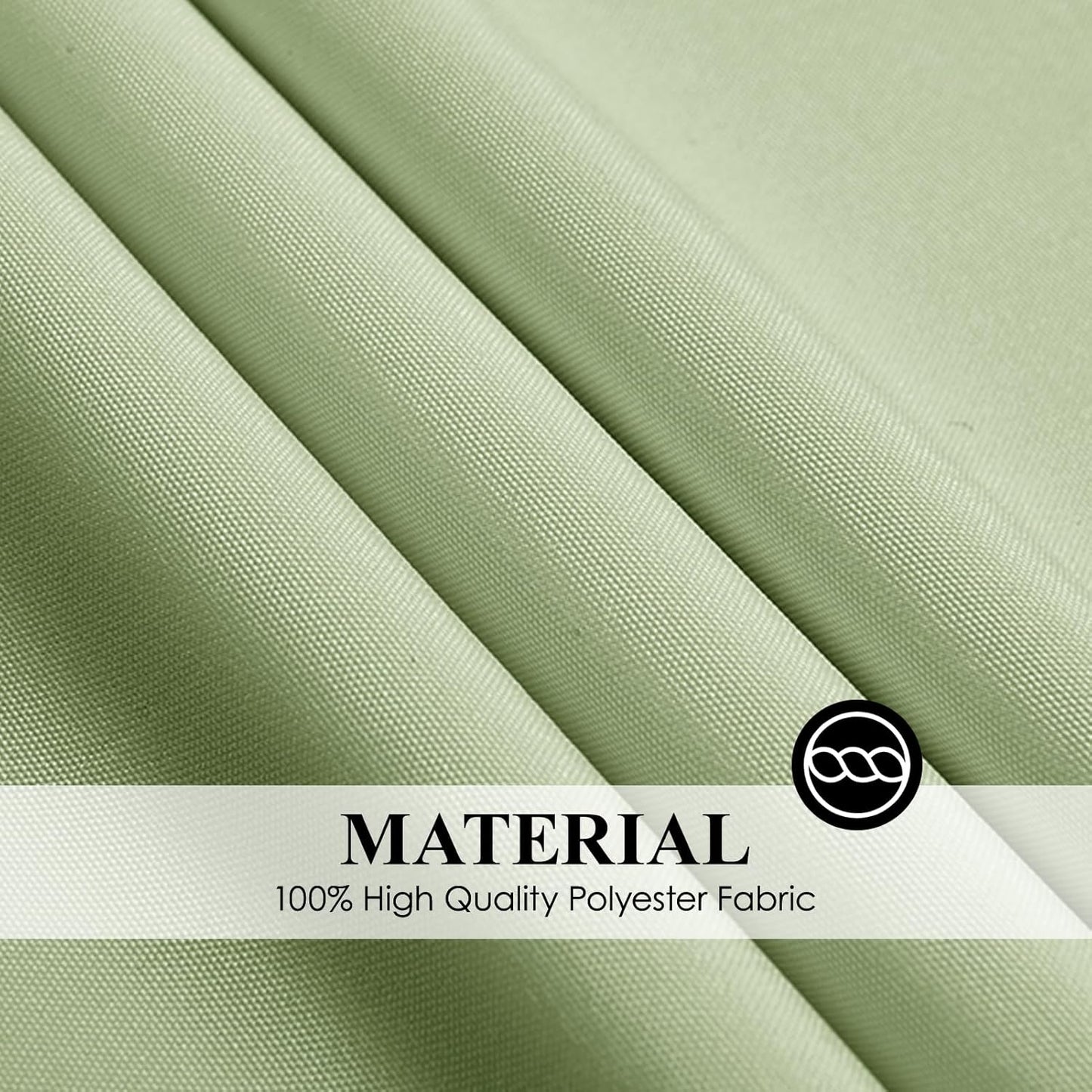 Round Tablecloth 6 Pack 108 Inch Sage Green Tablecloths Washable Decorative Linen Polyester Table Clothes Cover for Dining Table Banquets Buffet Parties and Wedding