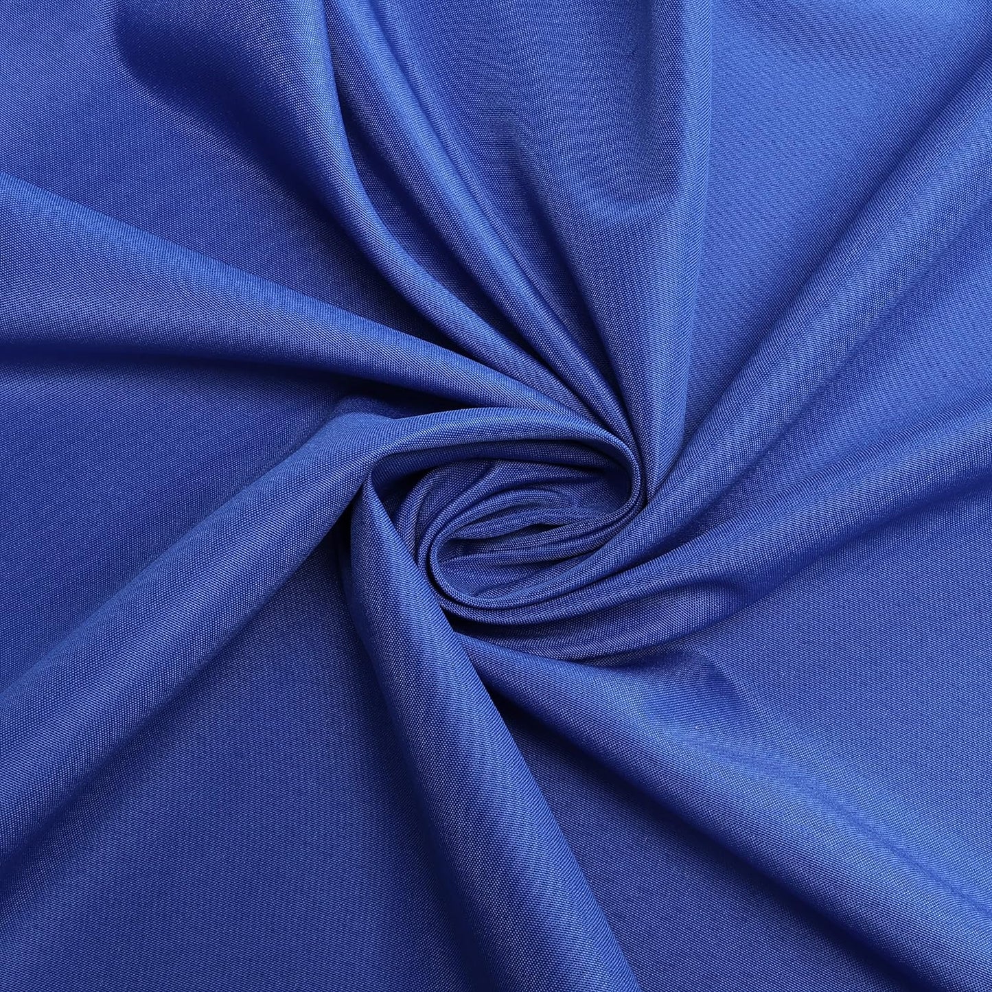 sancua Round Tablecloth - 70 Inch - Water Resistant Spill Proof Washable Polyester Table Cloth Decorative Fabric Table Cover for Dining Tables, Buffet Parties and Camping, Blue